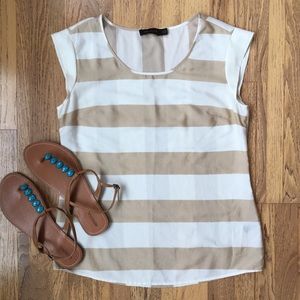 The Limited Sheer Blouse